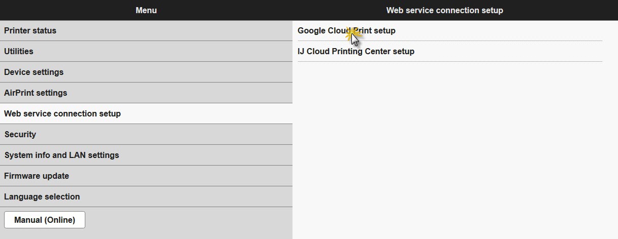 How to use google cloud print